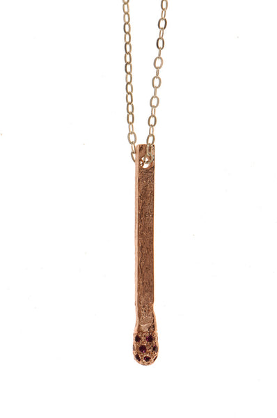 The Jewelled Matchstick Necklace