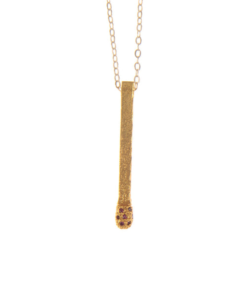 The Jewelled Matchstick Necklace