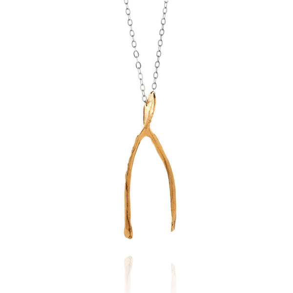 The Partridge Wishbone Necklace